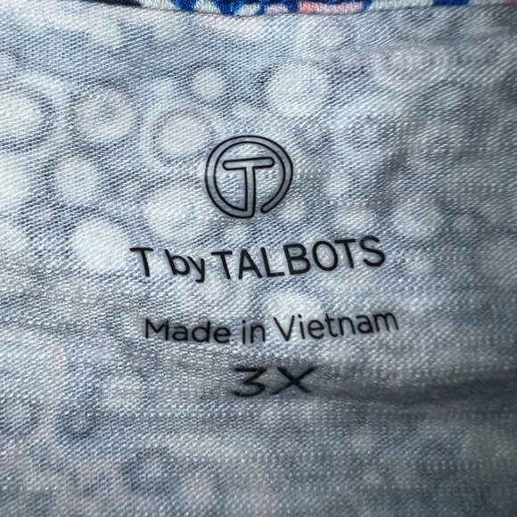 T By Talbots Cut Out Back T-Shirt - Picture 6 of 8